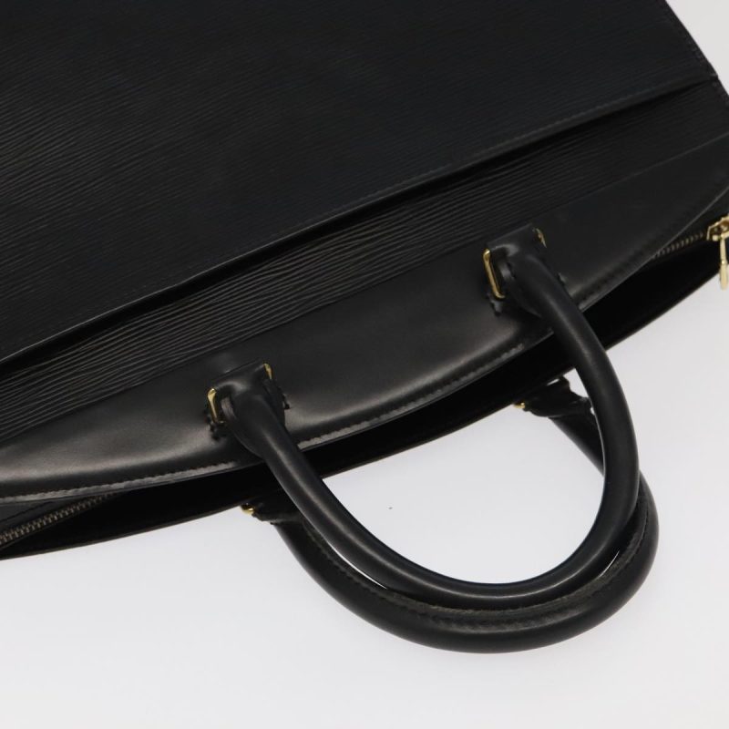 Louis Vuitton Epi Riviera Hand Bag Noir Black M48182  95247 - Image 7