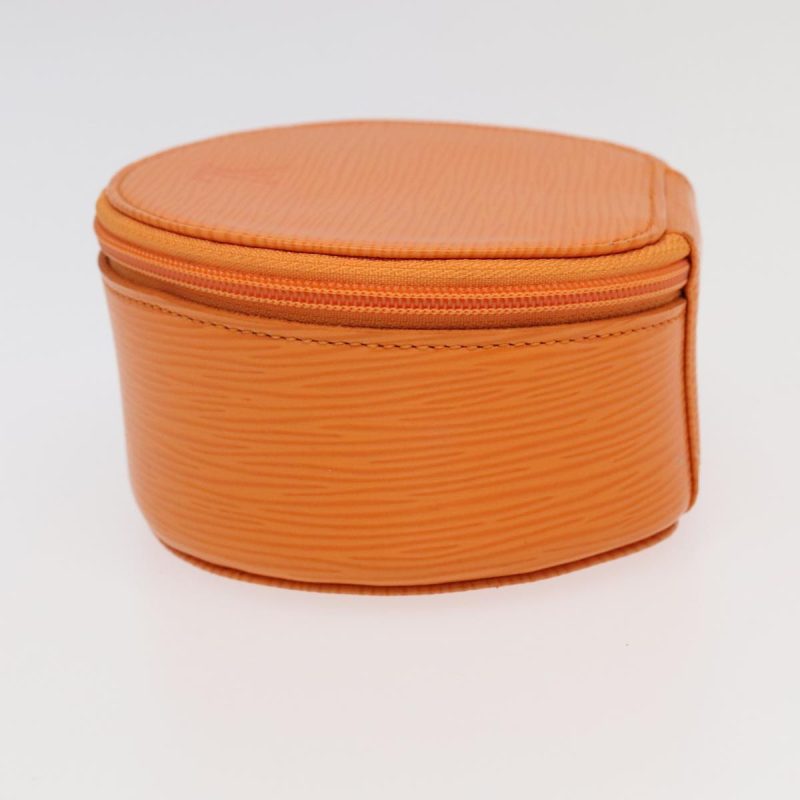 Louis Vuitton Epi Ecrin Bijoux 12 Jewelry Box Orange Mandarin  95251 - Image 3