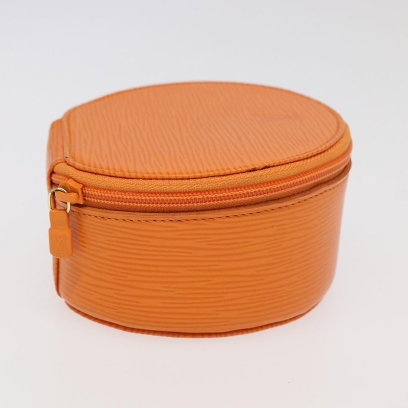 Louis Vuitton Epi Ecrin Bijoux 12 Jewelry Box Orange Mandarin  95251 - Image 4