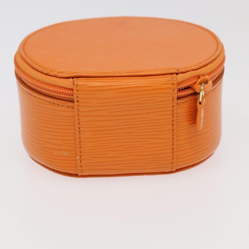 Louis Vuitton Epi Ecrin Bijoux 12 Jewelry Box Orange Mandarin  95251 - Image 5