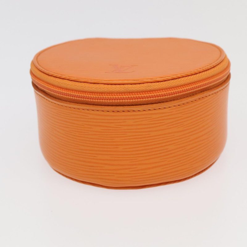 Louis Vuitton Epi Ecrin Bijoux 12 Jewelry Box Orange Mandarin  95251 - Image 6