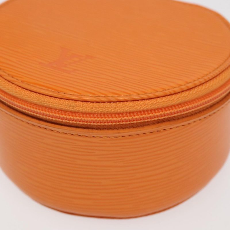Louis Vuitton Epi Ecrin Bijoux 12 Jewelry Box Orange Mandarin  95251 - Image 7