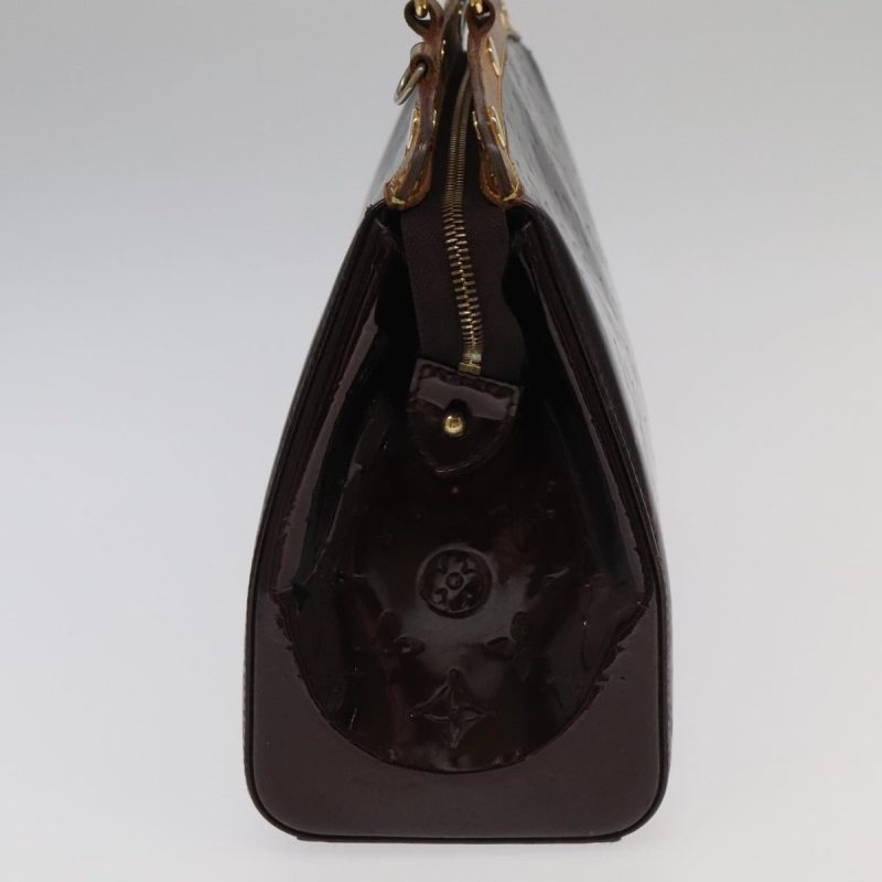 Louis Vuitton Monogram Vernis Blair MM Hand Bag Rouge Favist M91690 Auth 95259 - Image 3