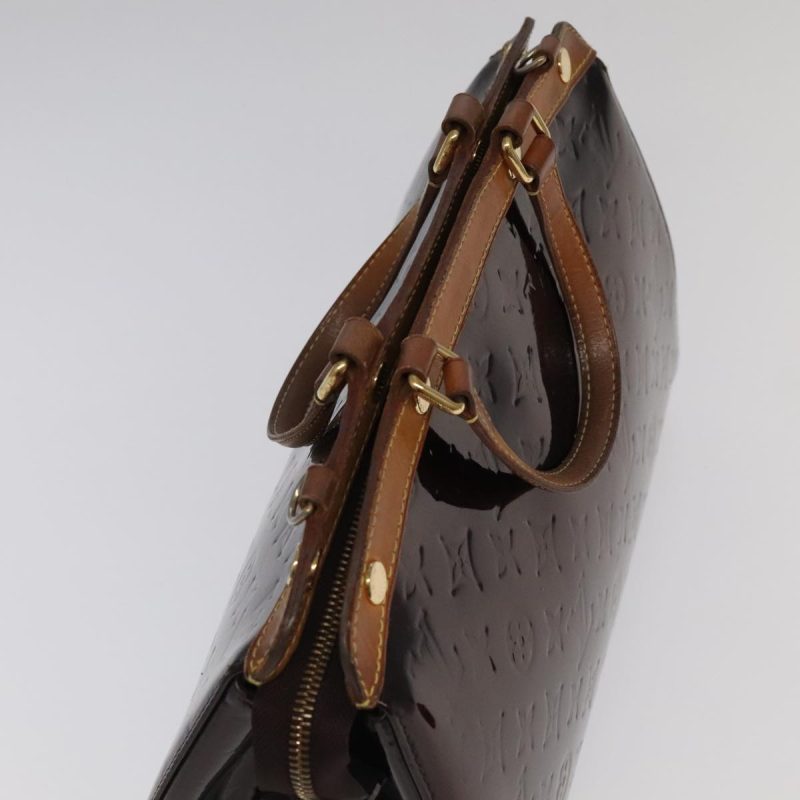 Louis Vuitton Monogram Vernis Blair MM Hand Bag Rouge Favist M91690 Auth 95259 - Image 6