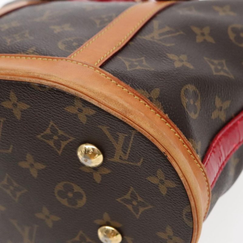 Louis Vuitton Monogram Ruby Neo Bucket Tote Bag Red M95613  95279 - Image 8