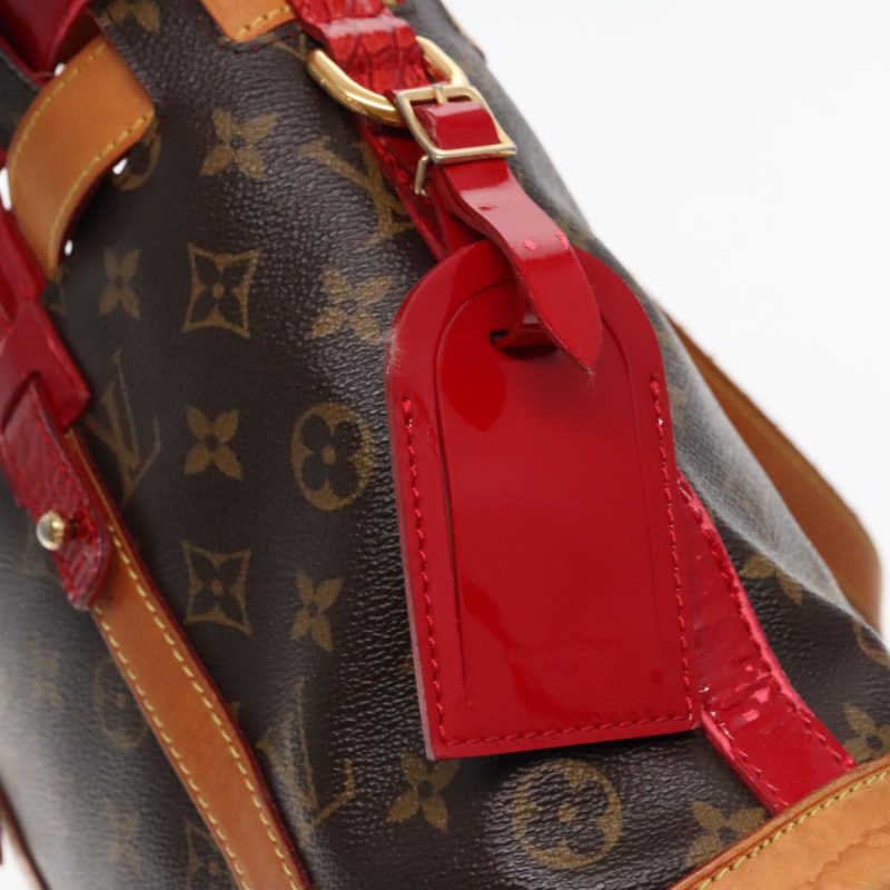 Louis Vuitton Monogram Ruby Neo Bucket Tote Bag Red M95613  95279 - Image 9