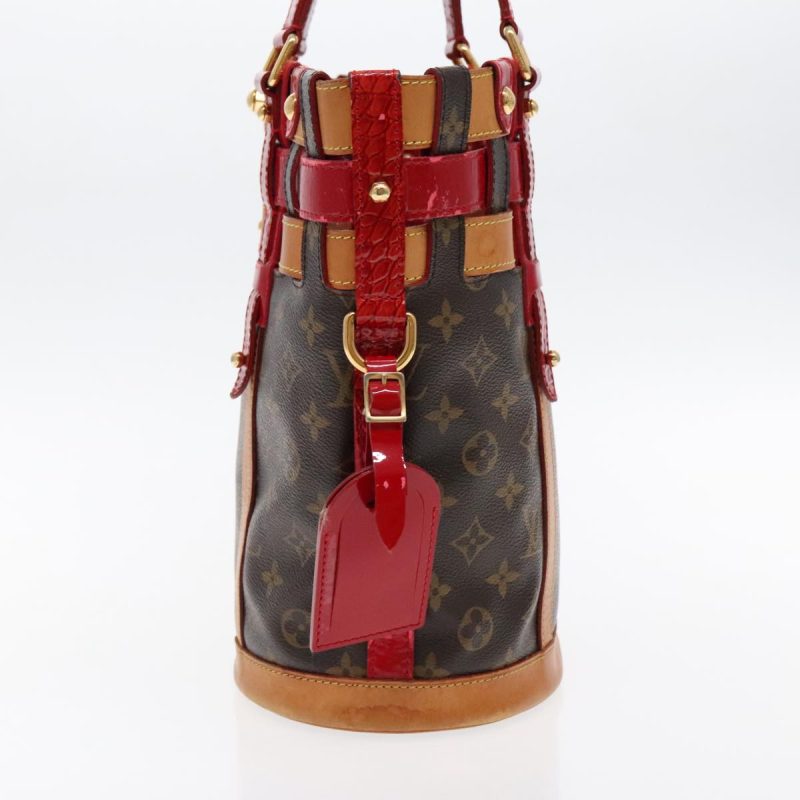 Louis Vuitton Monogram Ruby Neo Bucket Tote Bag Red M95613  95279 - Image 3