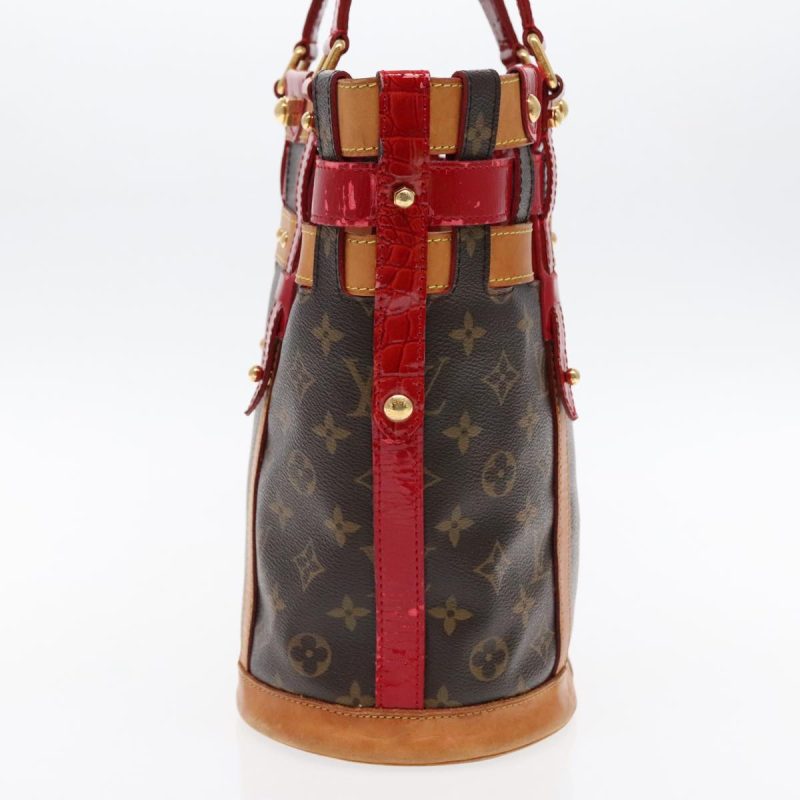 Louis Vuitton Monogram Ruby Neo Bucket Tote Bag Red M95613  95279 - Image 4