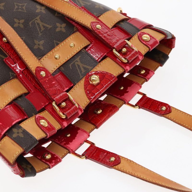 Louis Vuitton Monogram Ruby Neo Bucket Tote Bag Red M95613  95279 - Image 6