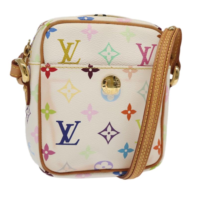 Louis Vuitton Monogram Multicolor lift Shoulder Bag White M40055  95291