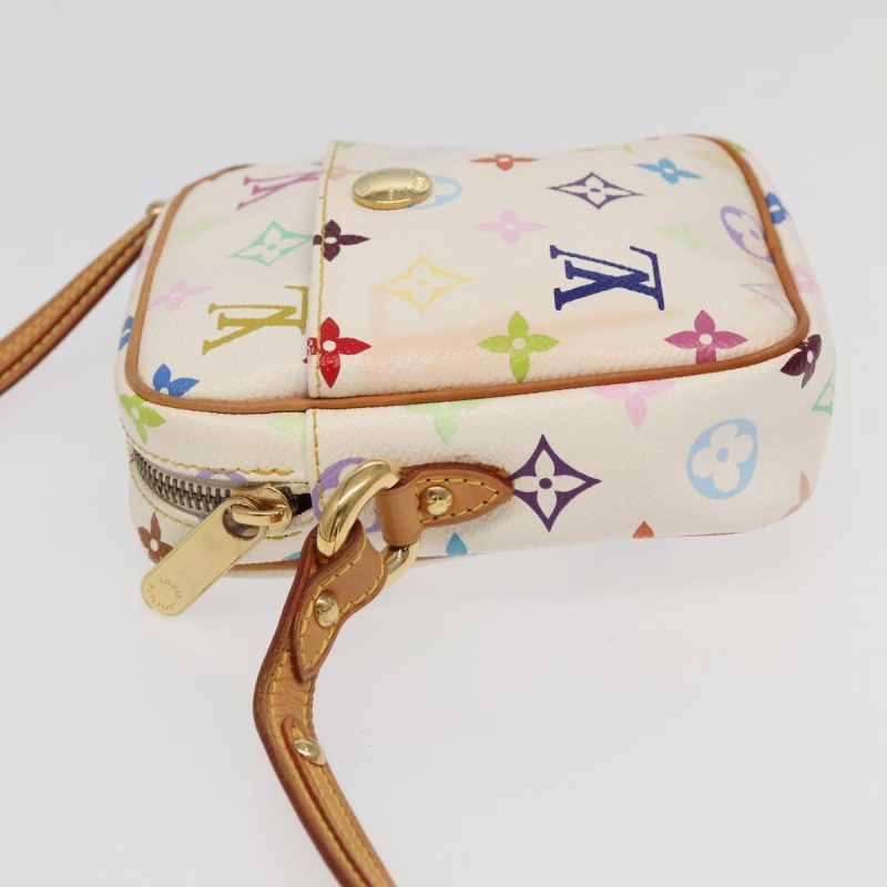 Louis Vuitton Monogram Multicolor lift Shoulder Bag White M40055  95291 - Image 4