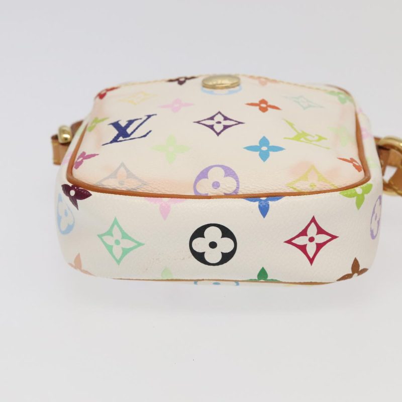 Louis Vuitton Monogram Multicolor lift Shoulder Bag White M40055  95291 - Image 5