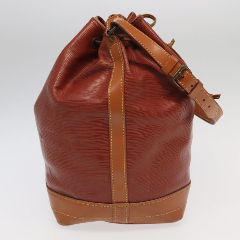 Louis Vuitton Epi Noe Shoulder Bag Kenya Brown M44003  95292 - Image 5