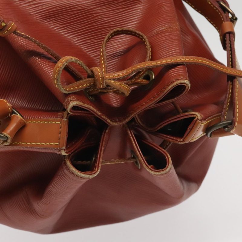 Louis Vuitton Epi Noe Shoulder Bag Kenya Brown M44003  95292 - Image 6