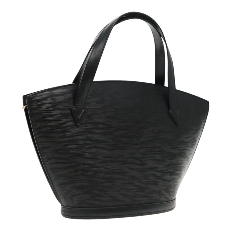 Louis Vuitton Epi Saint Jacques Hand Bag Black M52272  95502
