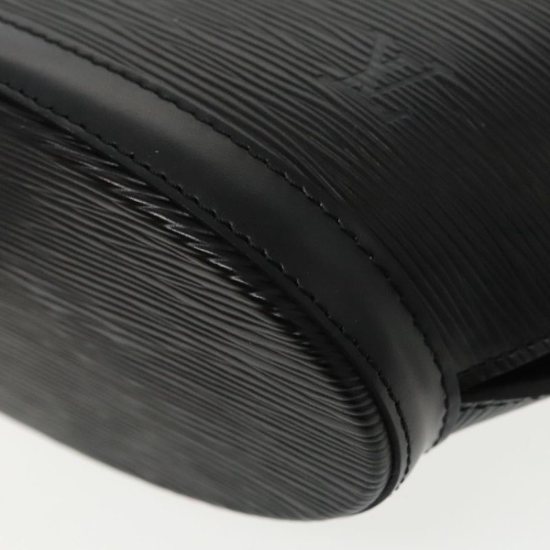 Louis Vuitton Epi Saint Jacques Hand Bag Black M52272  95502 - Image 9