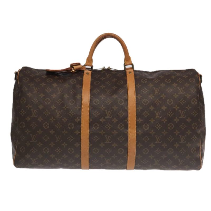 Louis Vuitton Monogram Keepall Bandouliere 60 Boston Bag M41412  95537 - Image 2