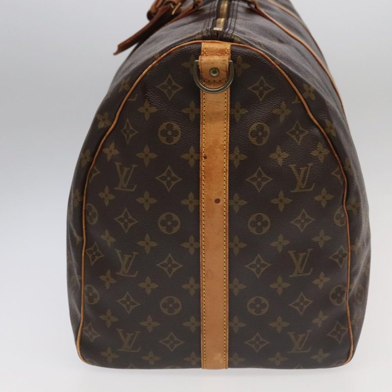 Louis Vuitton Monogram Keepall Bandouliere 60 Boston Bag M41412  95537 - Image 4