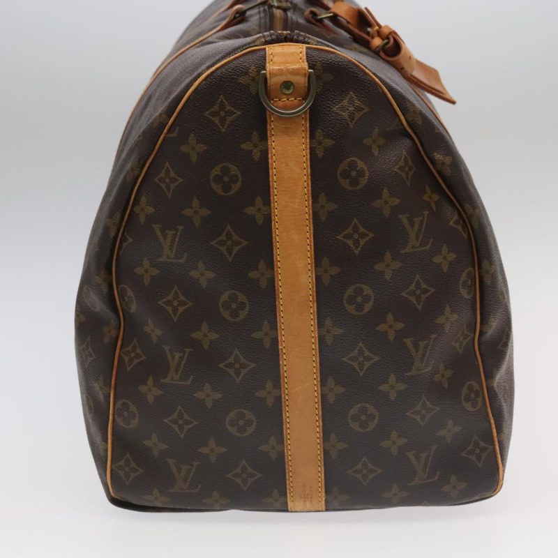 Louis Vuitton Monogram Keepall Bandouliere 60 Boston Bag M41412  95537 - Image 5