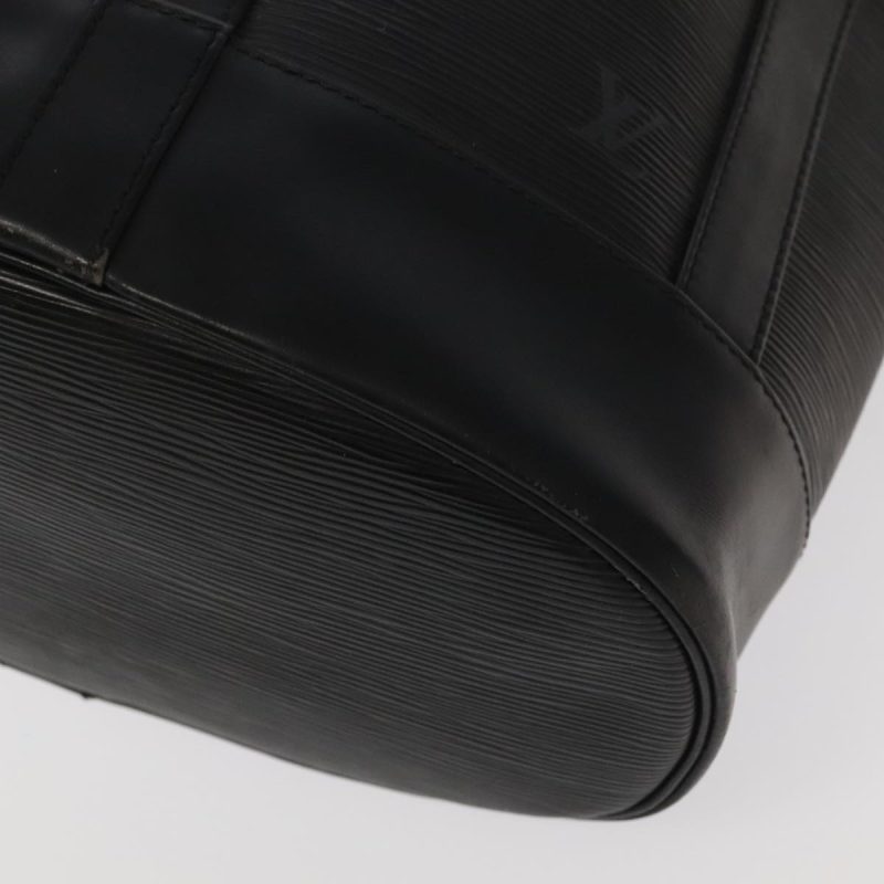 Louis Vuitton Epi Randonnee PM Shoulder Bag Black M52352  95619 - Image 10