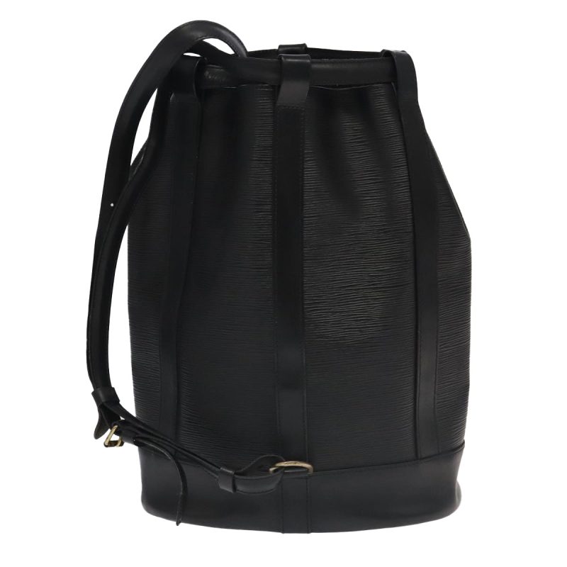 Louis Vuitton Epi Randonnee PM Shoulder Bag Black M52352  95619 - Image 3
