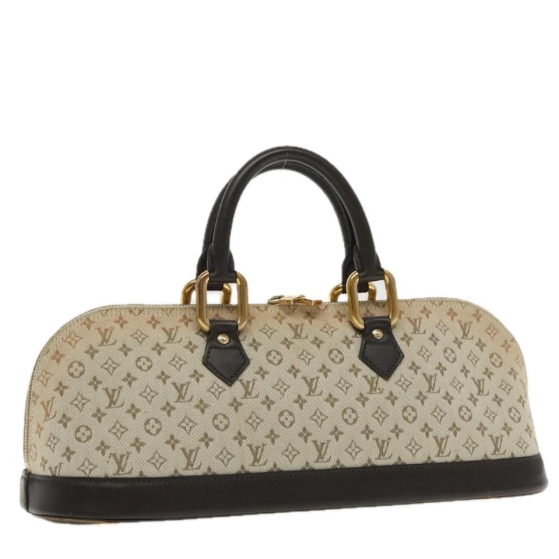 Louis Vuitton Monogram Mini Alma Ron Hand Bag Khaki M92206  95862