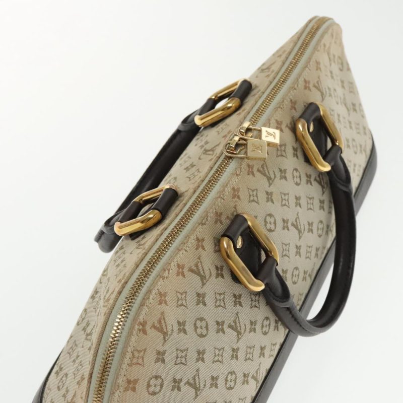 Louis Vuitton Monogram Mini Alma Ron Hand Bag Khaki M92206  95862 - Image 6