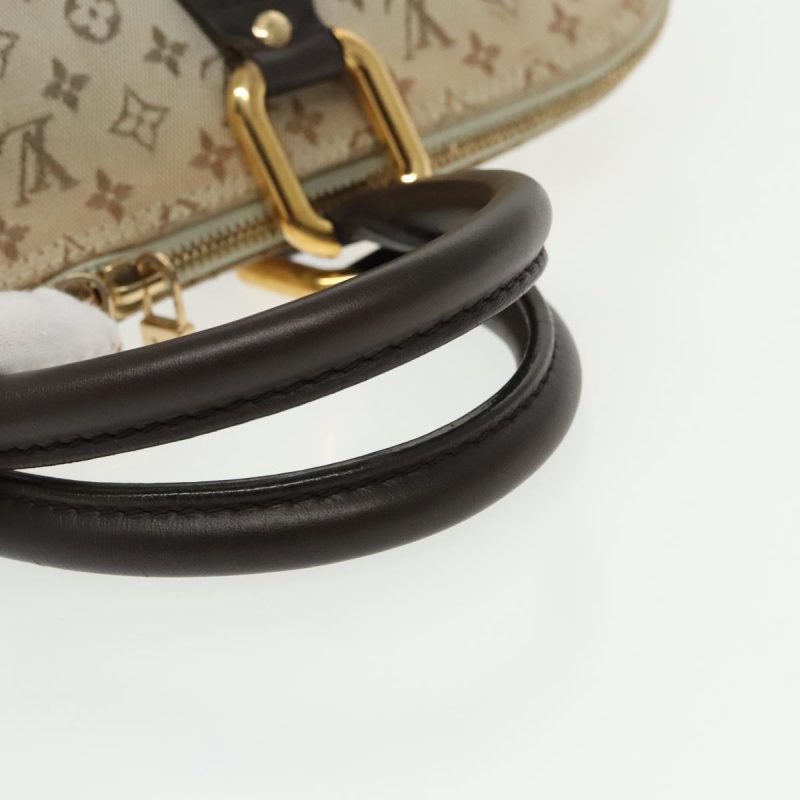 Louis Vuitton Monogram Mini Alma Ron Hand Bag Khaki M92206  95862 - Image 7