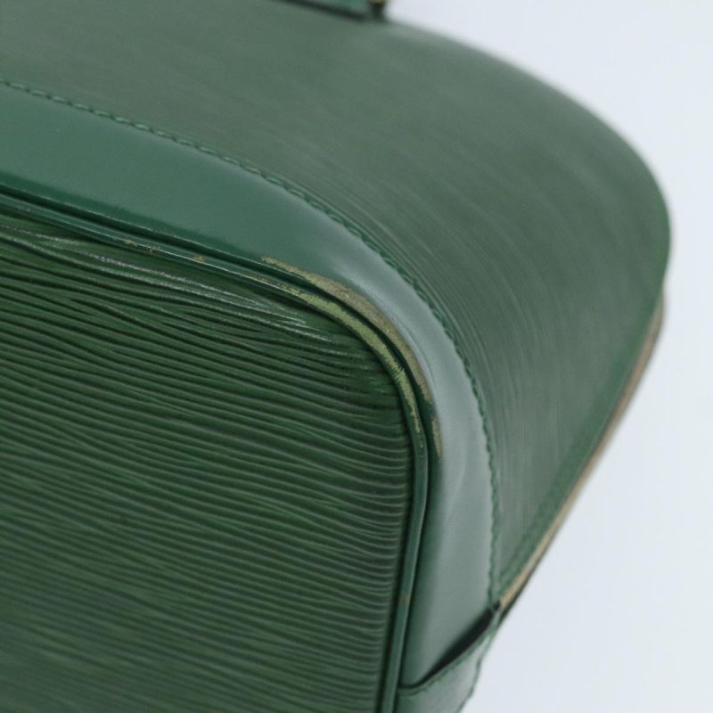 Louis Vuitton Epi Alma Hand Bag Borneo Green M52144  95879 - Image 9