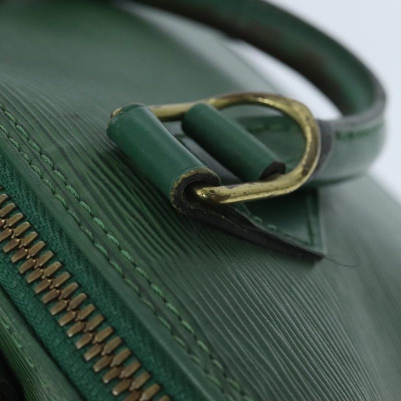 Louis Vuitton Epi Alma Hand Bag Borneo Green M52144  95879 - Image 10