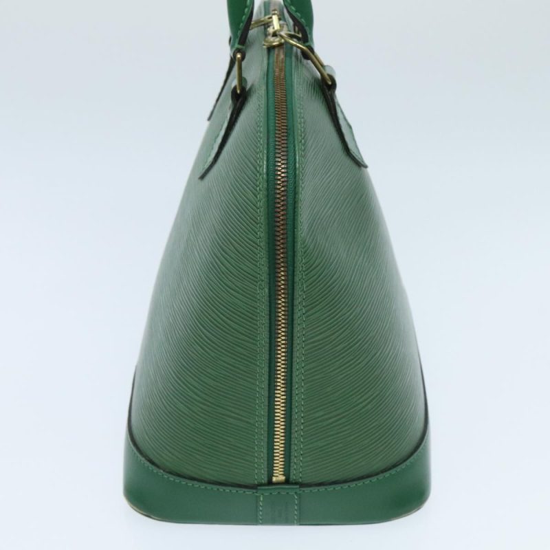 Louis Vuitton Epi Alma Hand Bag Borneo Green M52144  95879 - Image 4