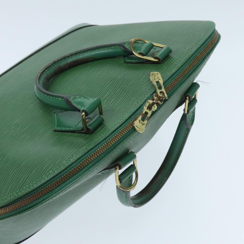 Louis Vuitton Epi Alma Hand Bag Borneo Green M52144  95879 - Image 6