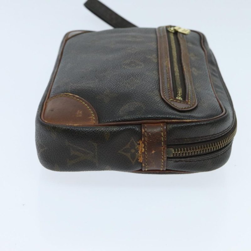 Louis Vuitton Monogram Marly Dragonne GM Clutch Bag M51825  95886 - Image 3