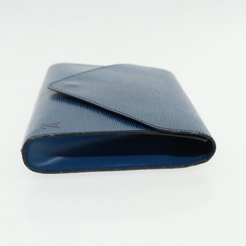 Louis Vuitton Epi Art Deco Clutch Bag Blue M52635  95896 - Image 4