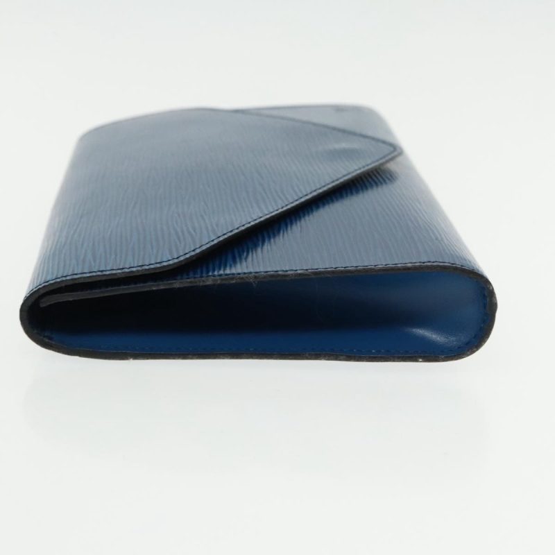 Louis Vuitton Epi Art Deco Clutch Bag Blue M52635  95896 - Image 5