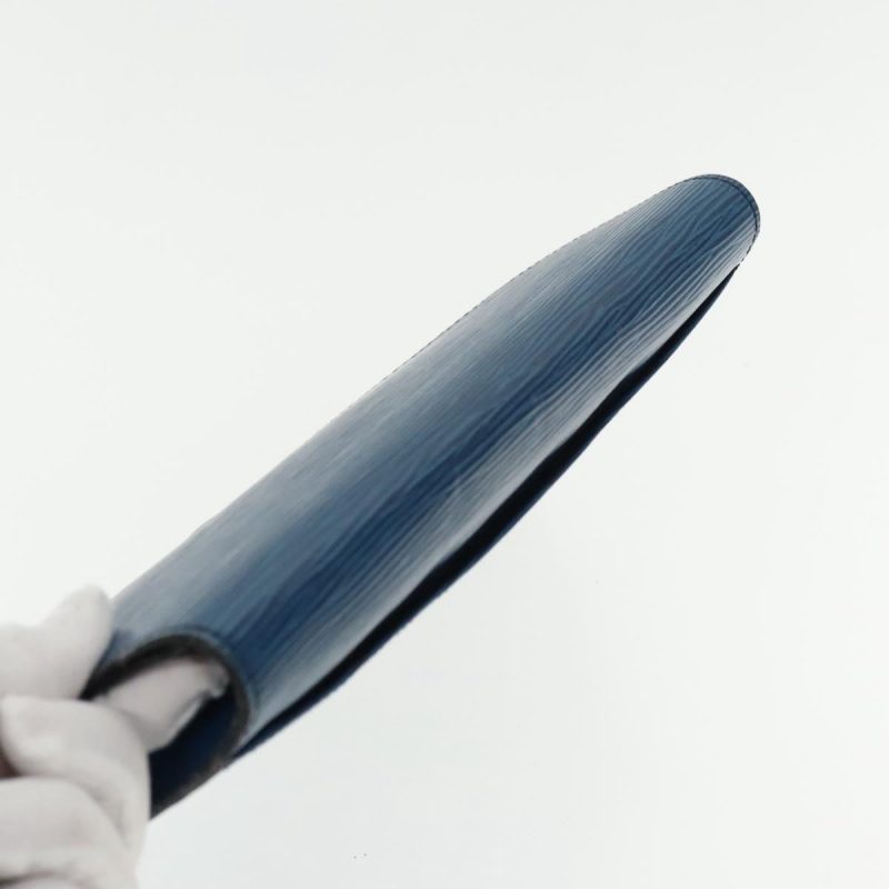 Louis Vuitton Epi Art Deco Clutch Bag Blue M52635  95896 - Image 6