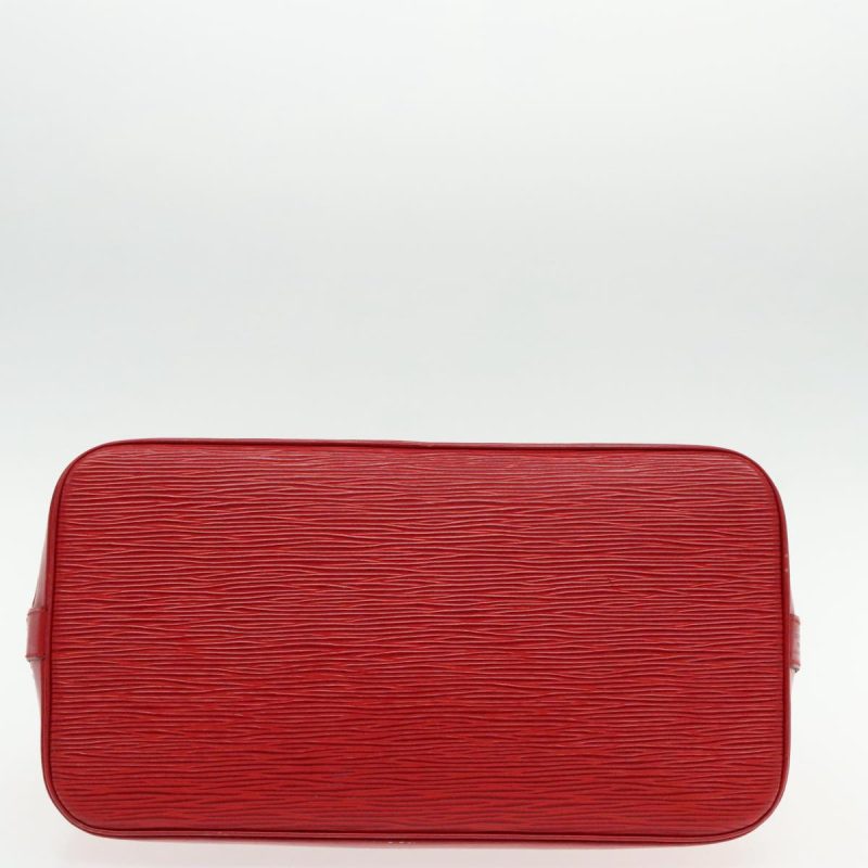 Louis Vuitton Epi Alma Hand Bag Castilian Red M52147  95958 - Image 5