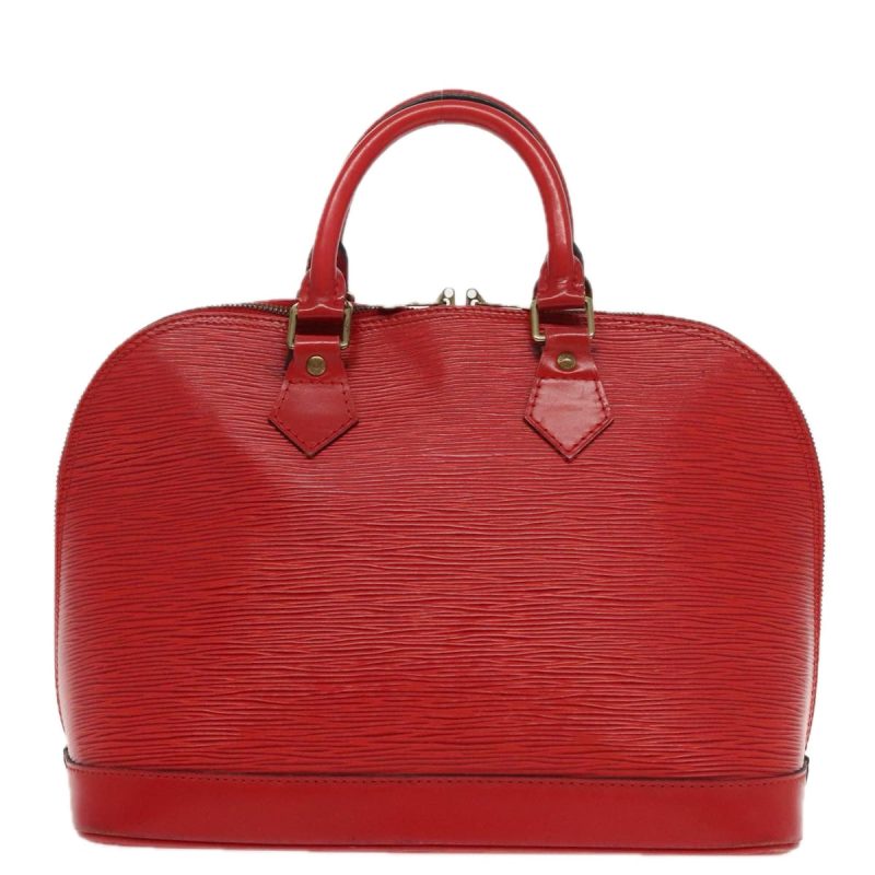 Louis Vuitton Epi Alma Hand Bag Castilian Red M52147  95958 - Image 2
