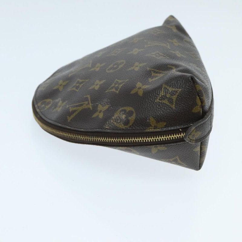 Louis Vuitton Monogram Trousse Demi Ronde Cosmetic Pouch M47520  95989 - Image 3