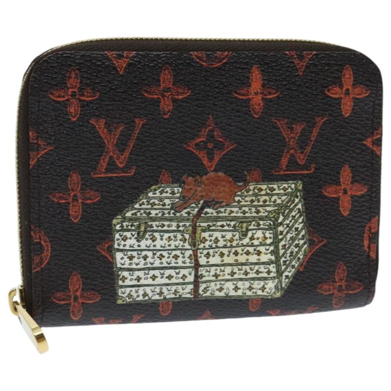 Louis Vuitton Catgram Cruise Collection Zippy Coin Purse M63883  96009A
