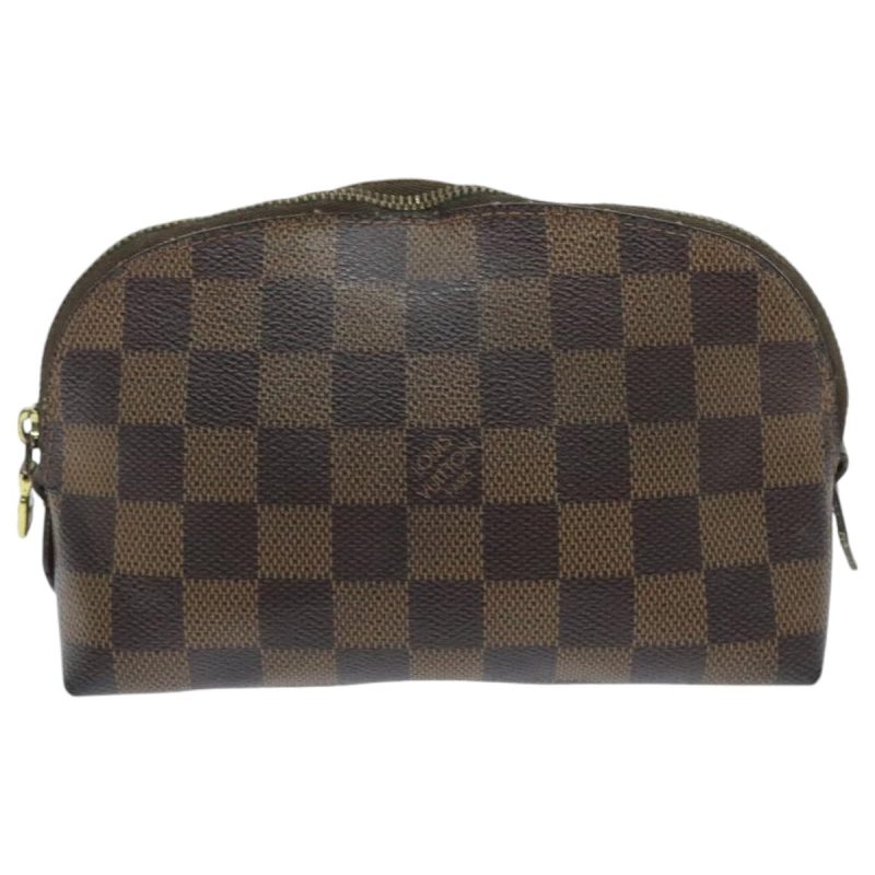 Louis Vuitton Damier Ebene Pochette Cosmetic PM Pouch N47516  96017 - Image 2