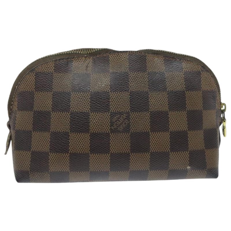 Louis Vuitton Damier Ebene Pochette Cosmetic PM Pouch N47516  96017 - Image 3