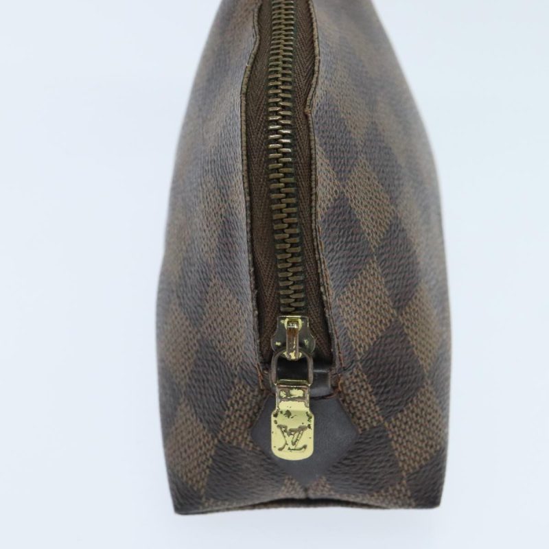 Louis Vuitton Damier Ebene Pochette Cosmetic PM Pouch N47516  96017 - Image 5