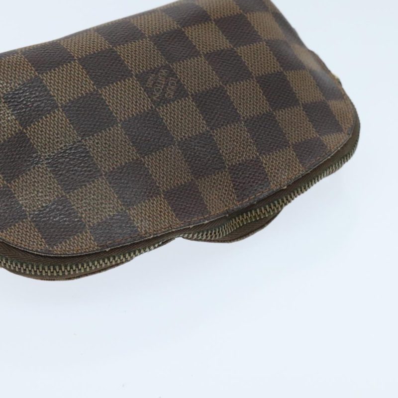 Louis Vuitton Damier Ebene Pochette Cosmetic PM Pouch N47516  96017 - Image 6