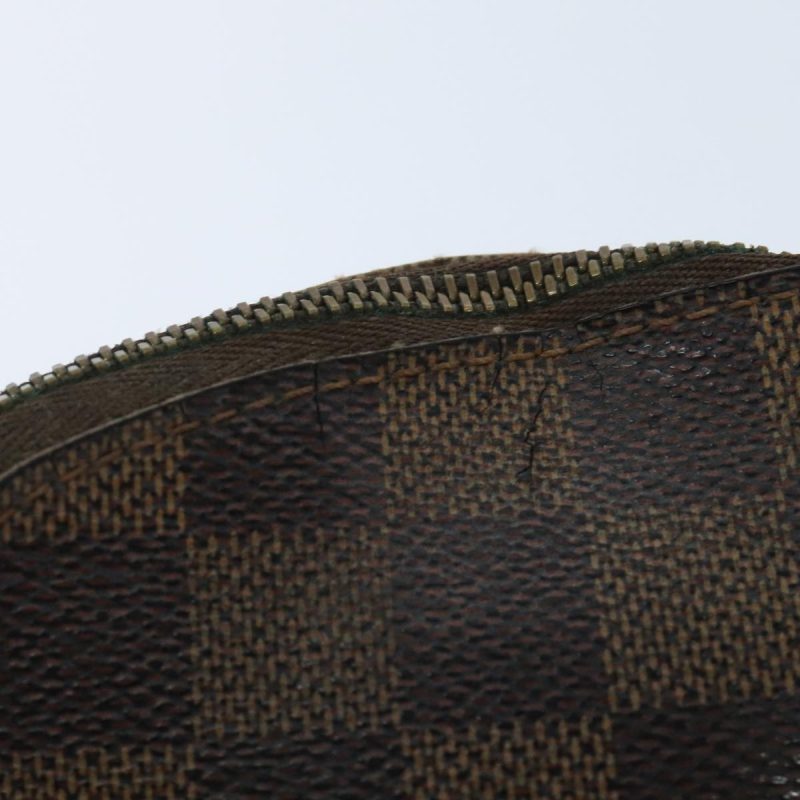 Louis Vuitton Damier Ebene Pochette Cosmetic PM Pouch N47516  96017 - Image 7