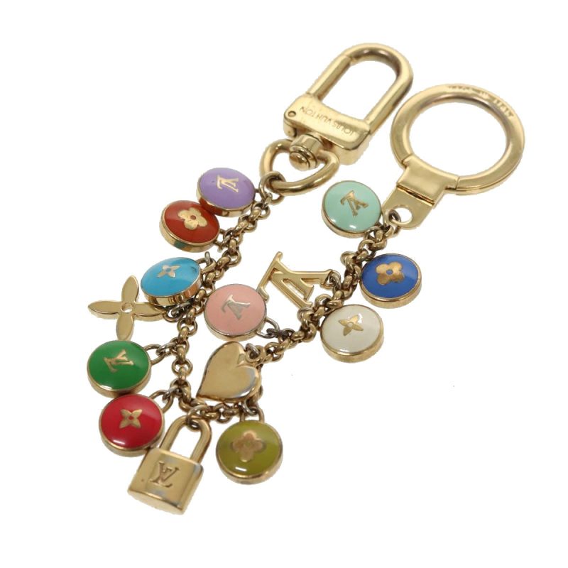 Louis Vuitton Monogram Porte Cles Chainne Pastilles Charm M66172  96018