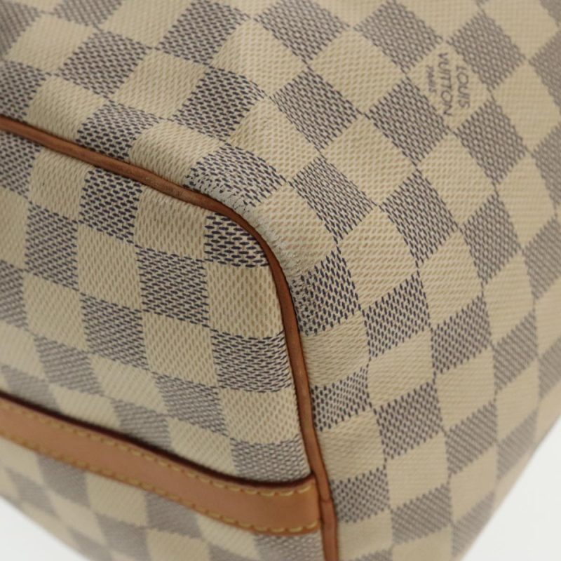 Louis Vuitton Damier Azur Speedy Bandouliere 30 Hand Bag 2way N41052 Auth 96037 - Image 10