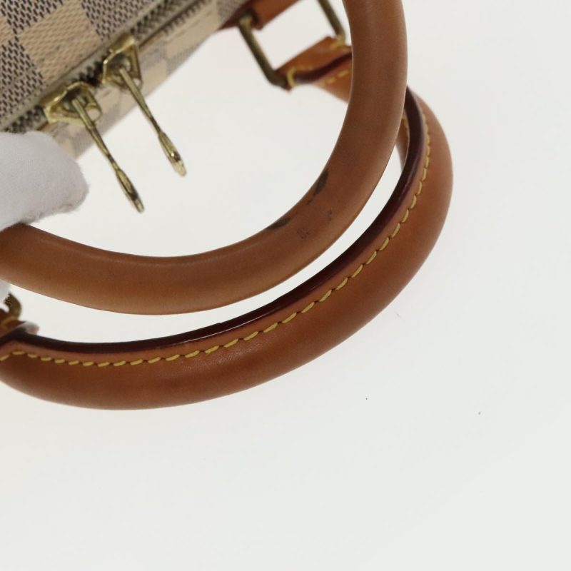 Louis Vuitton Damier Azur Speedy Bandouliere 30 Hand Bag 2way N41052 Auth 96037 - Image 7