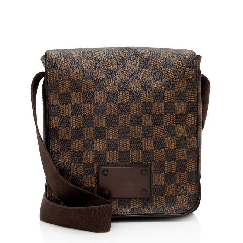 Louis Vuitton Damier Ebene Brooklyn PM Messenger (4CSmsb)