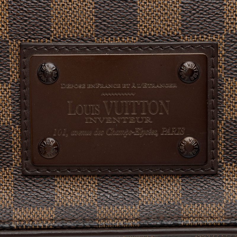 Louis Vuitton Damier Ebene Brooklyn PM Messenger (4CSmsb) - Image 9